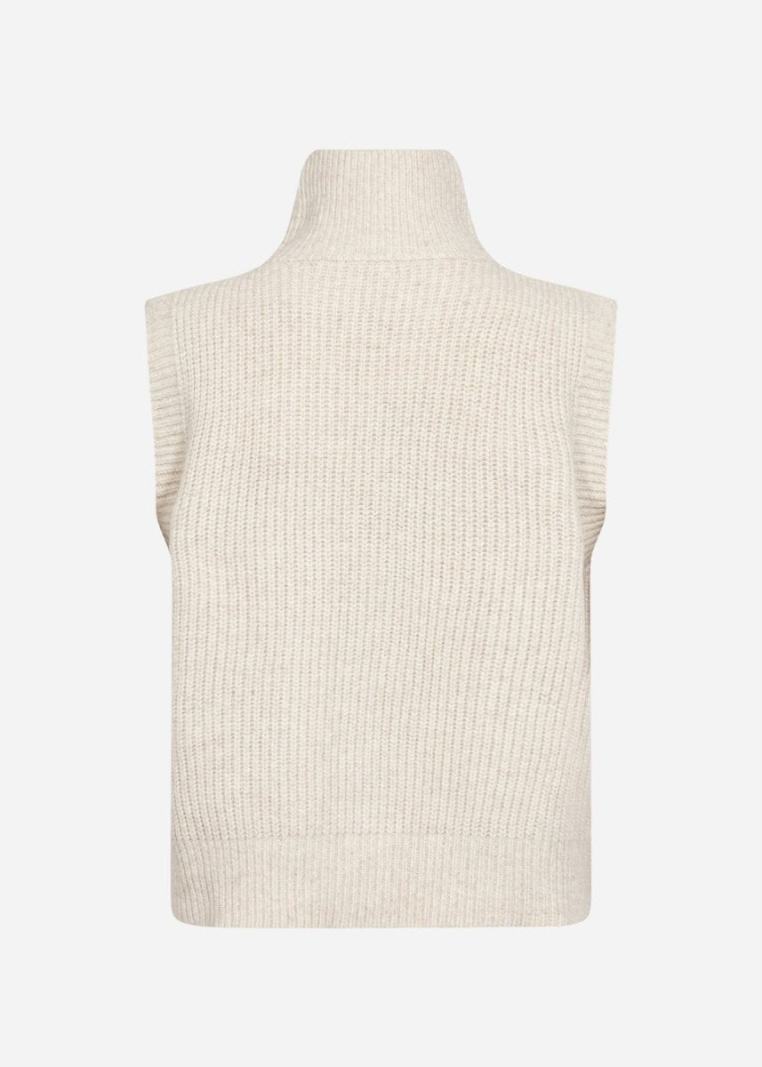 SC-GITH 1 Waistcoat Cream - RUTHERFORD & Co