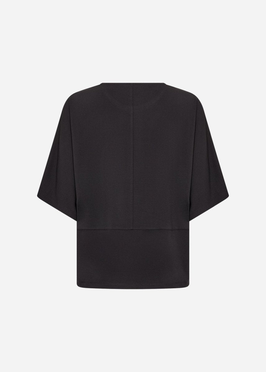 SC-GLENNA 1 T-shirt Black - RUTHERFORD & Co