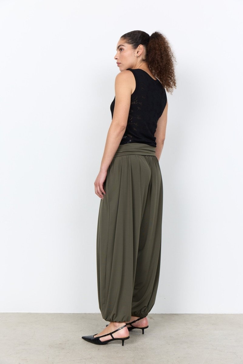 SC-GLENNA 2 Pants Green - RUTHERFORD & Co