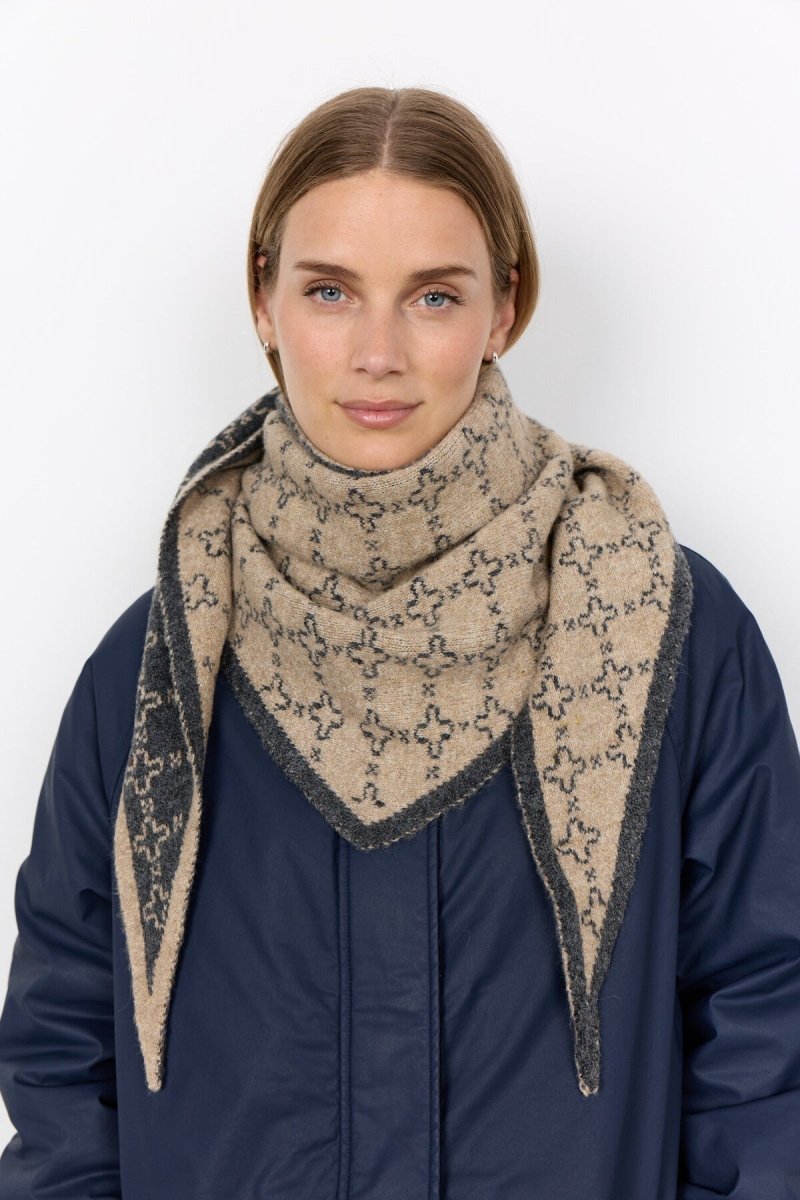 SC-GOLLY YD 1 Scarf Camel - RUTHERFORD & Co