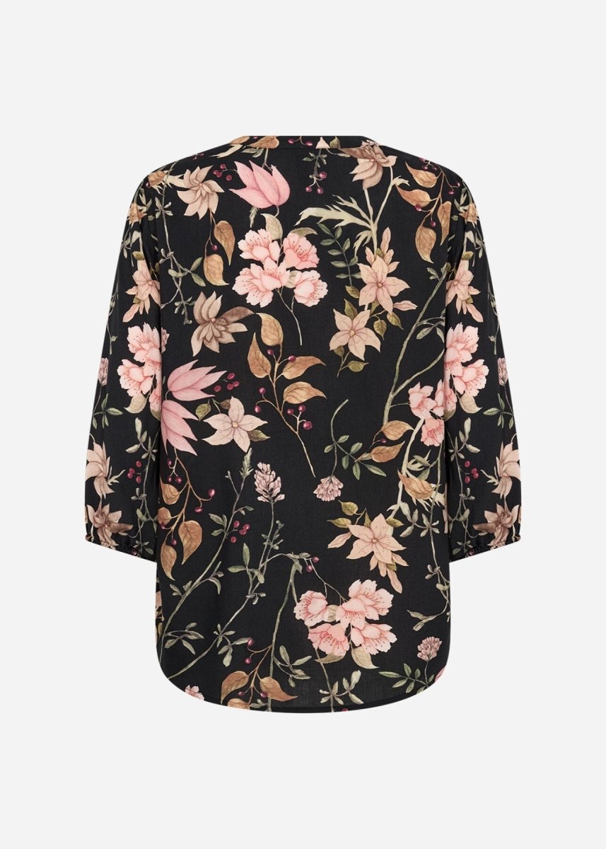 SC-GRACE 2 Blouse Black - RUTHERFORD & Co