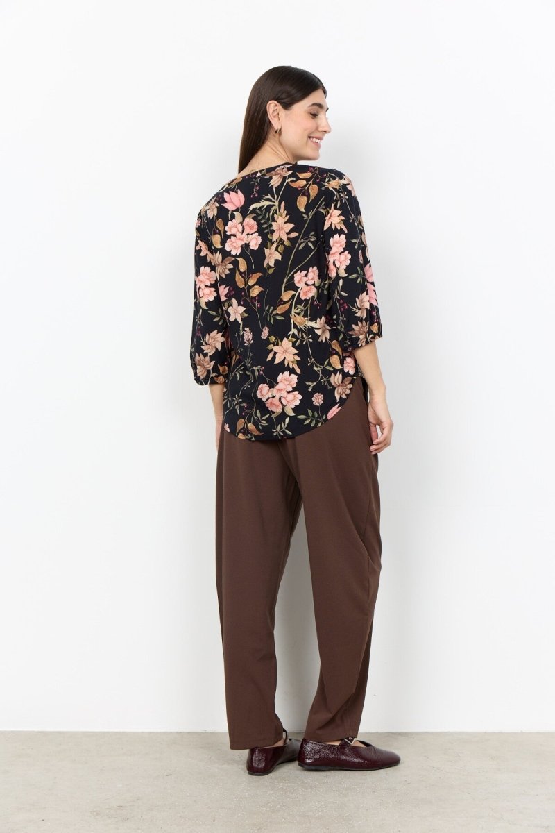 SC-GRACE 2 Blouse Black - RUTHERFORD & Co