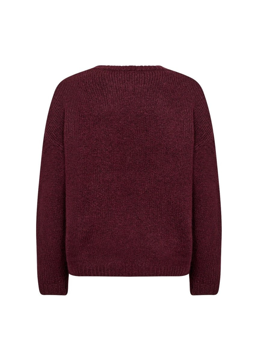 SC - GUNNA 1 DARK RED PULLOVER - RUTHERFORD & Co