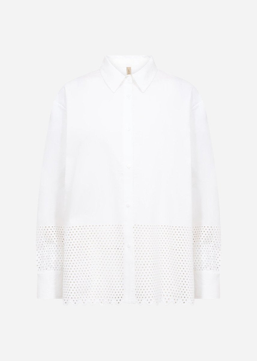 SC-HAKIMA ART 1 Shirt White - RUTHERFORD & Co