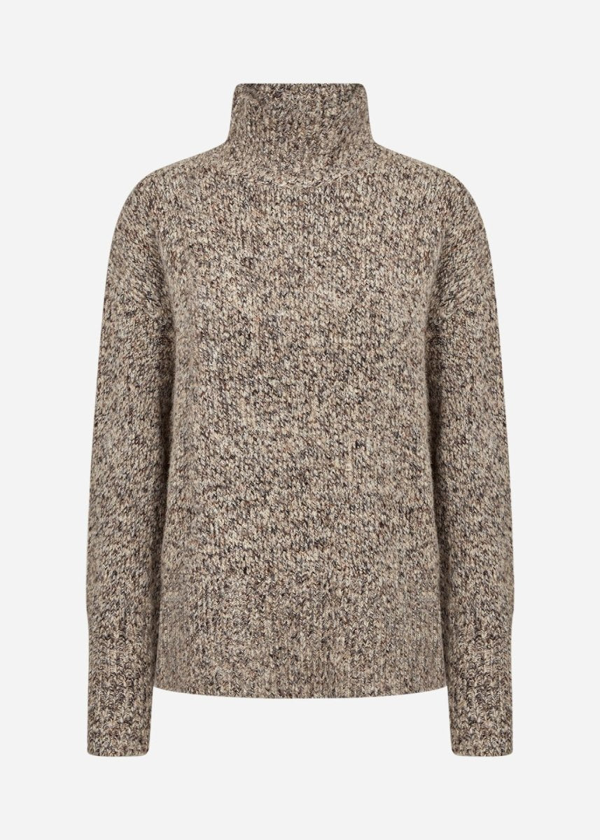SC-HALINA YD 2 Pullover Dark plum - RUTHERFORD & Co