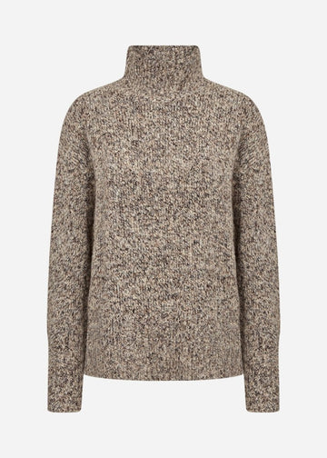 SC-HALINA YD 2 Pullover Dark plum - RUTHERFORD & Co