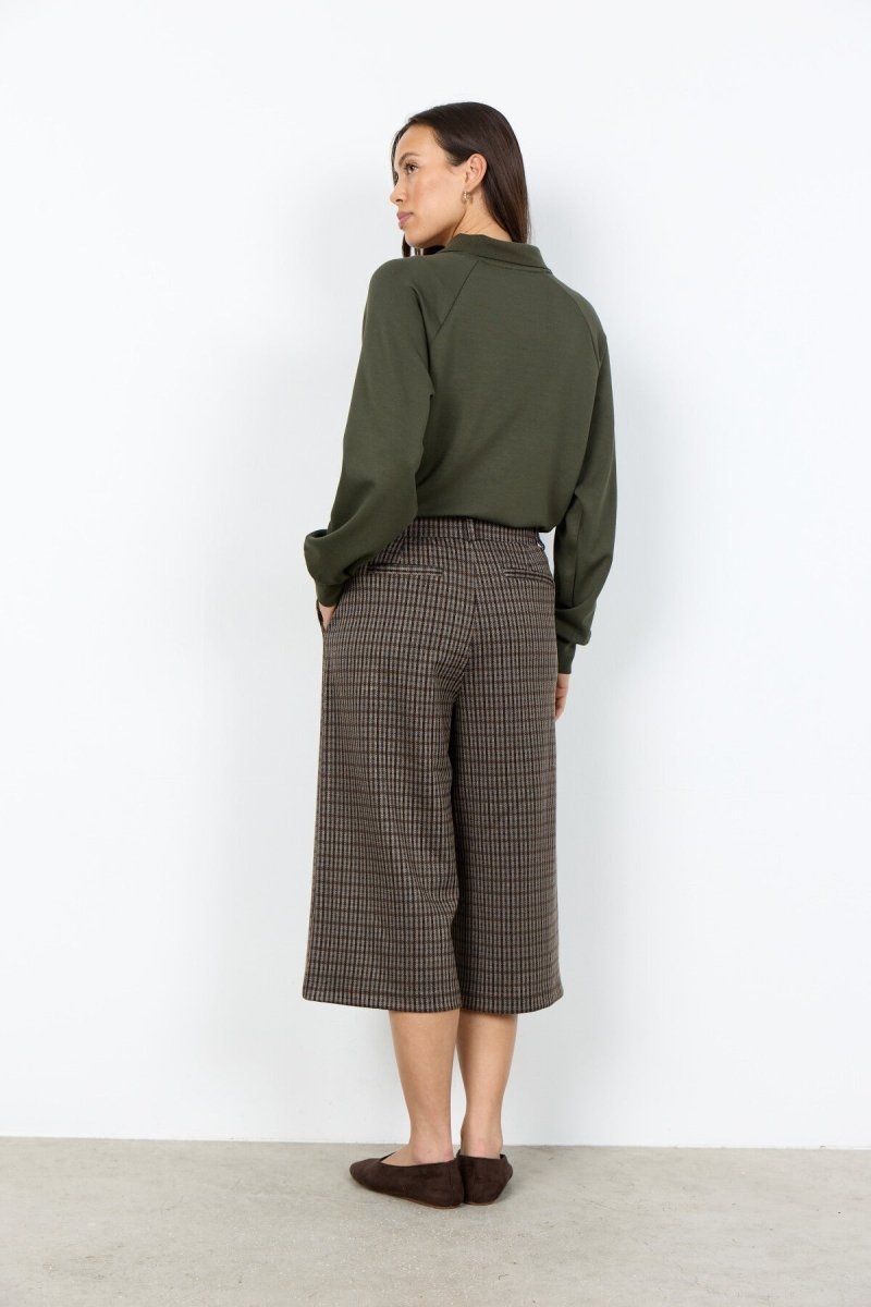 SC-HEKLA 2 Culottes Dark plum - RUTHERFORD & Co