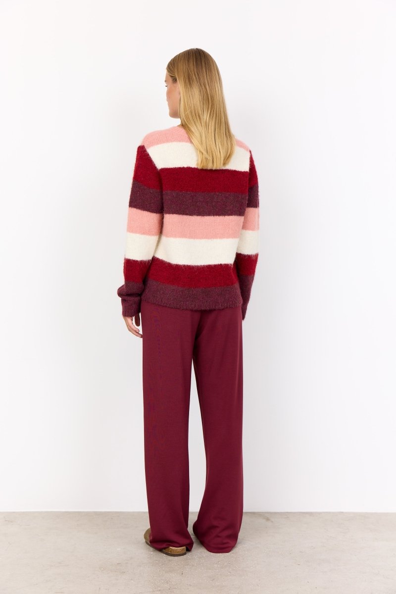 SC - ILENE 3 DARK RED PULLOVER - RUTHERFORD & Co