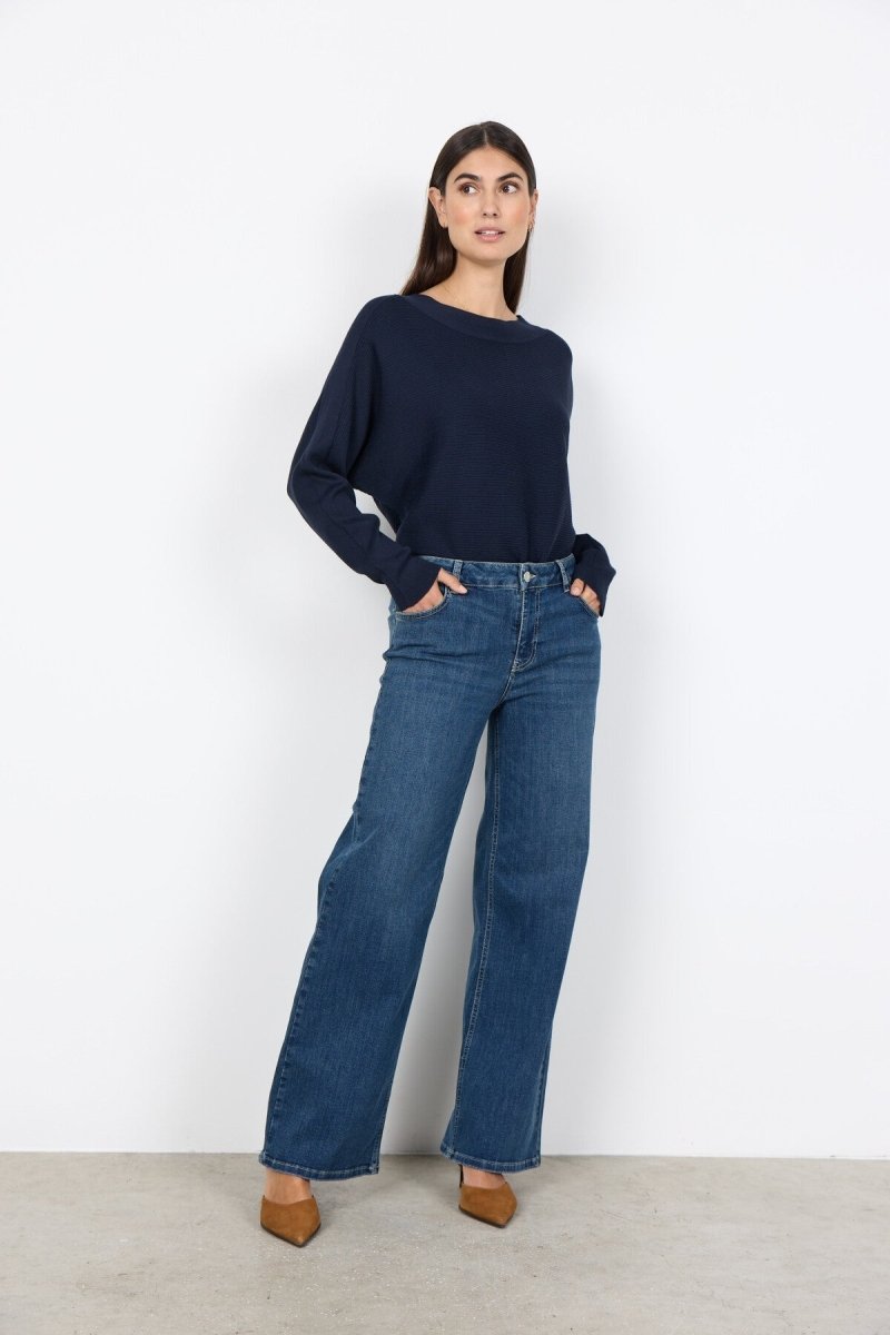 SC - KIMBERLY 24 - B Jeans Dark Blue - RUTHERFORD & Co