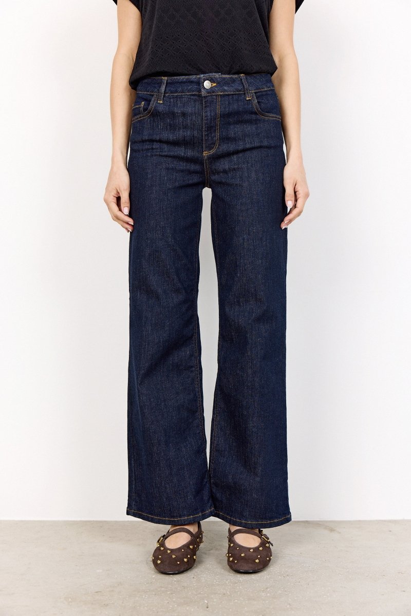 SC - KIMBERLY 24 - B RAW BLUE DENIM JEANS - RUTHERFORD & Co