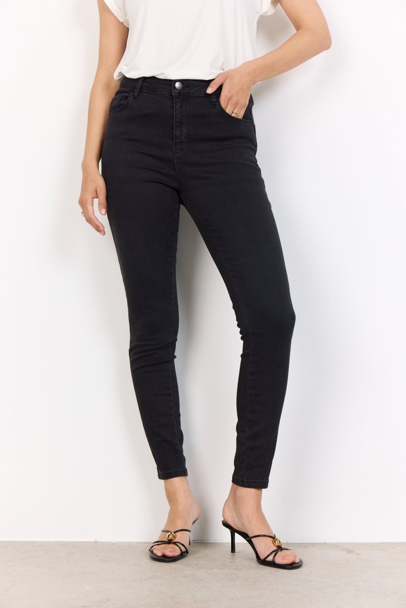 SC - KIMBERLY PATRIZIA 10 - B DARK GREY JEANS - RUTHERFORD & Co