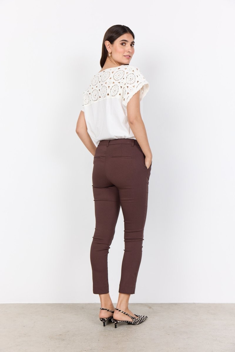 SC - Lilly 44 - B Brown Trousers - RUTHERFORD & Co