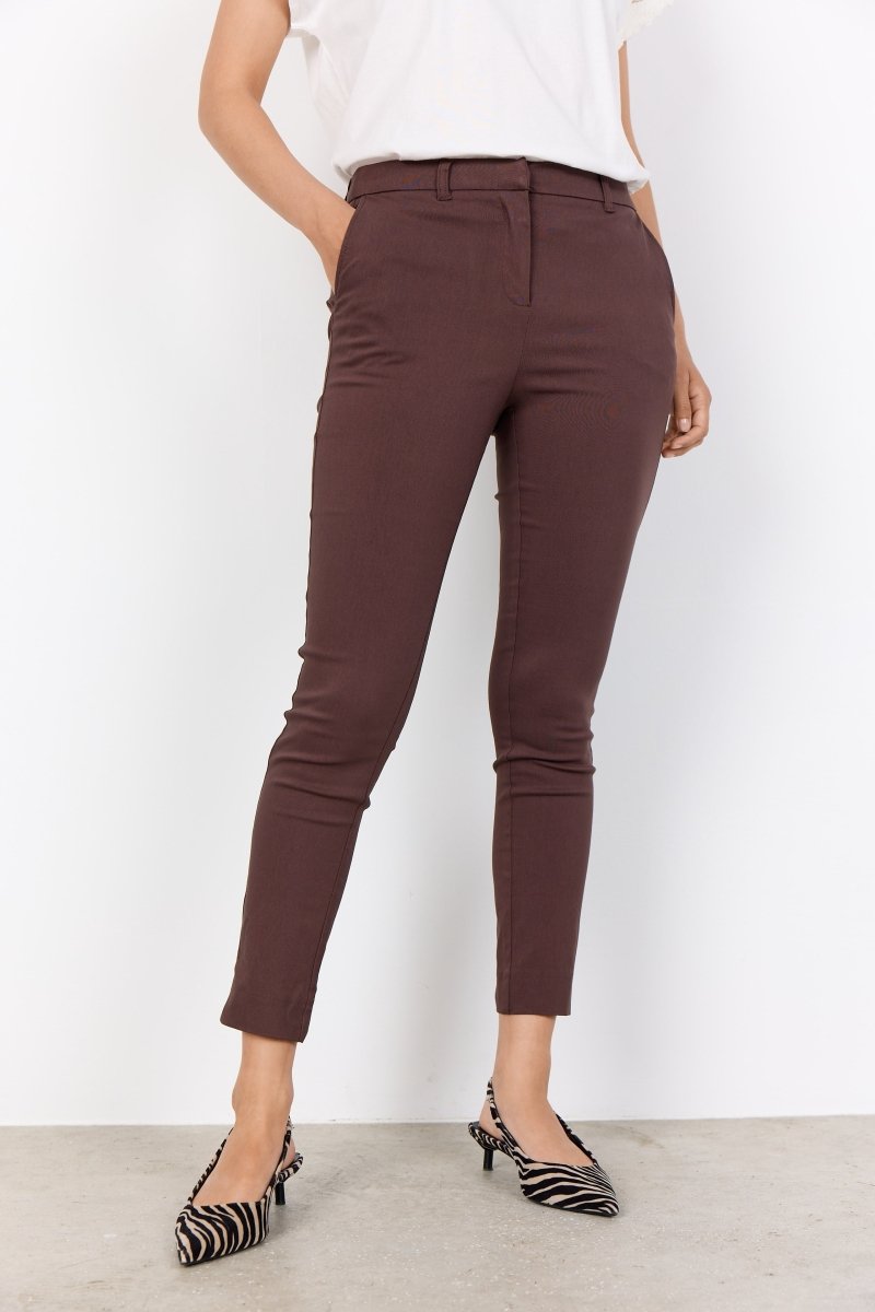 SC - Lilly 44 - B Brown Trousers - RUTHERFORD & Co