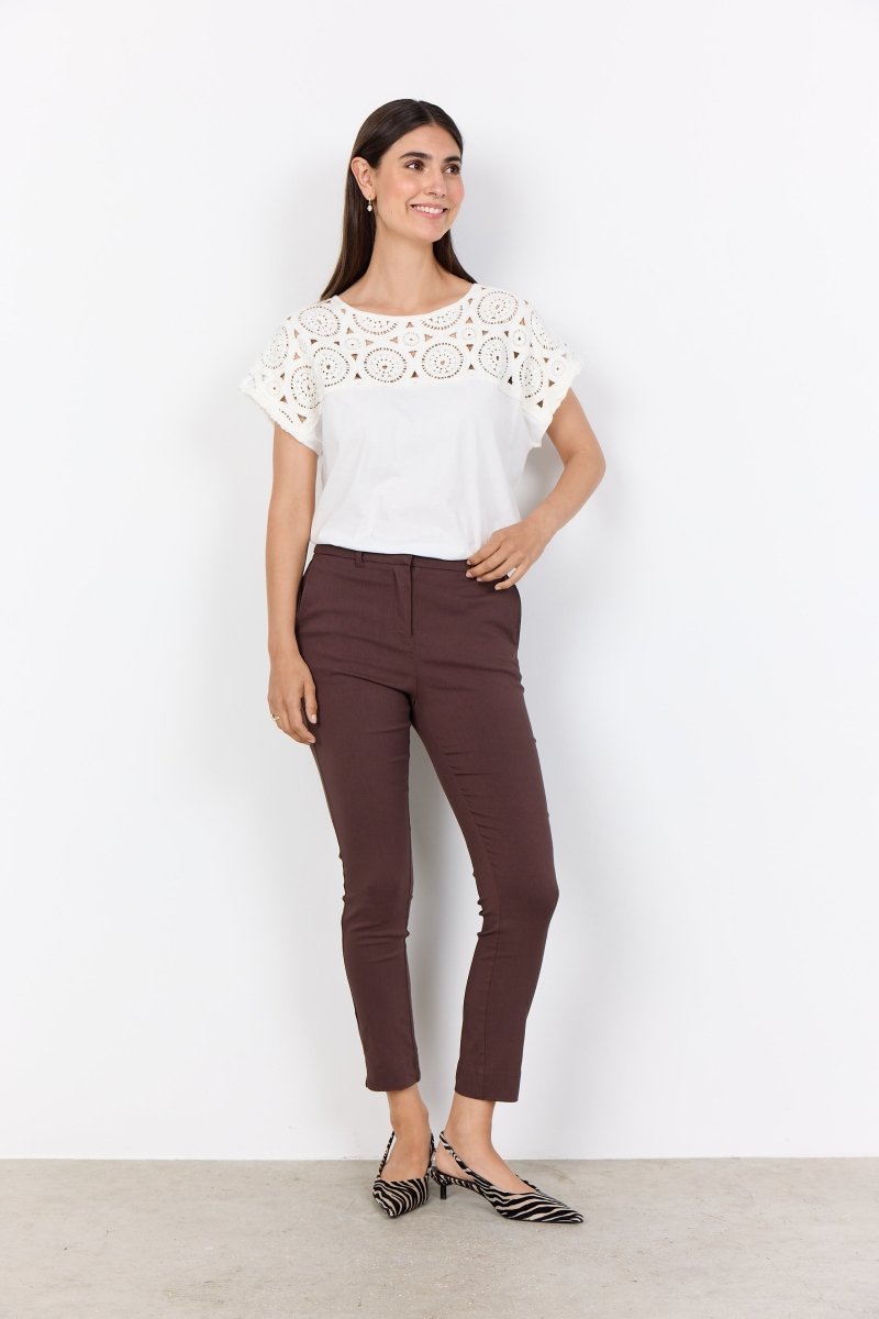 SC - Lilly 44 - B Brown Trousers - RUTHERFORD & Co