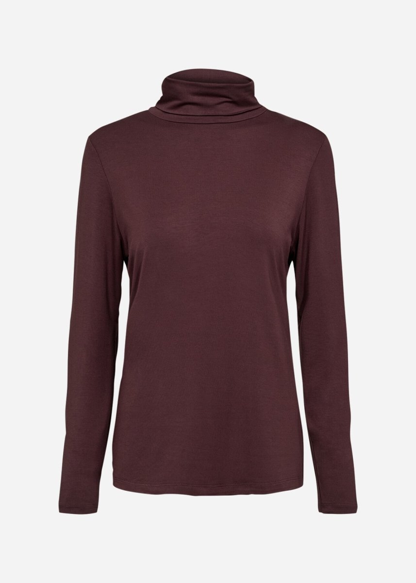 SC-MARICA 12 T-shirt Dark plum - RUTHERFORD & Co