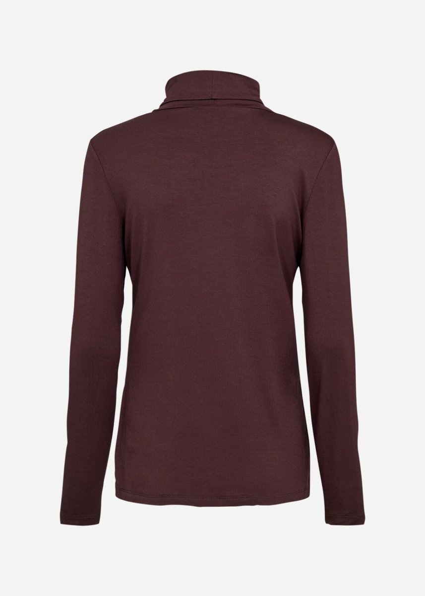 SC-MARICA 12 T-shirt Dark plum - RUTHERFORD & Co