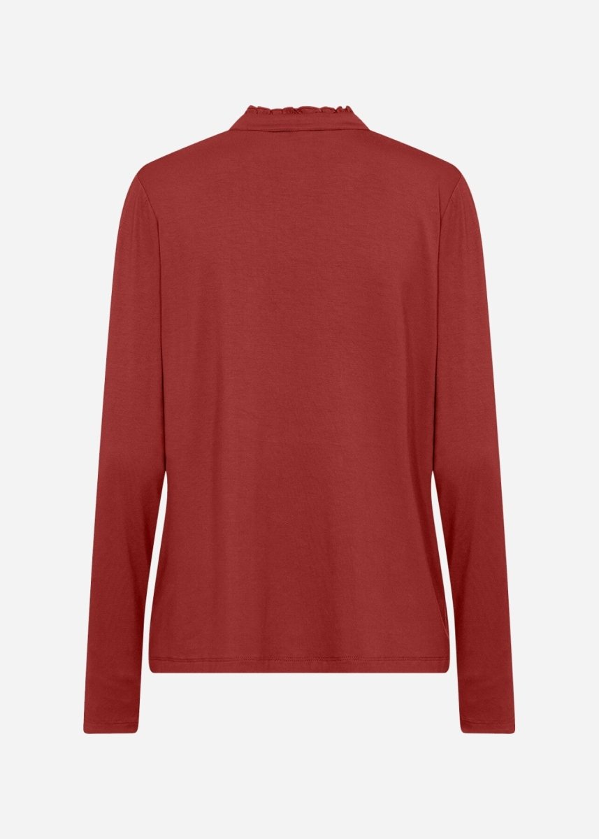 SC-MARICA 364 Blouse Ruby red - RUTHERFORD & Co