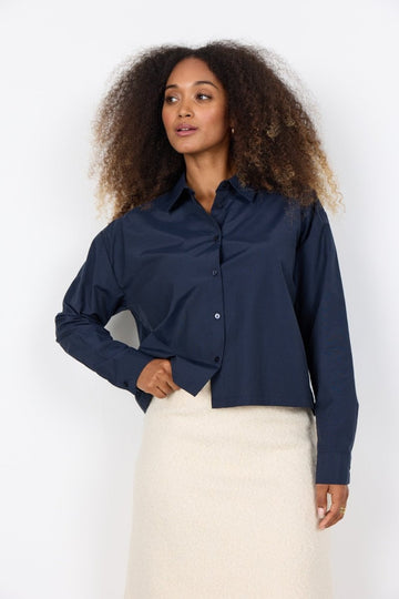 SC - NETTI 115 Shirt Navy - RUTHERFORD & Co