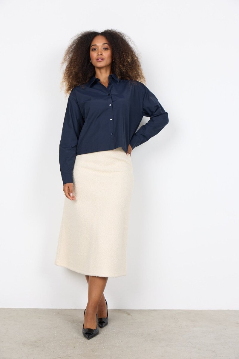 SC - NETTI 115 Shirt Navy - RUTHERFORD & Co