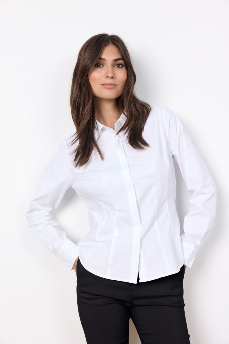 SC - NETTI 6 Shirt White - RUTHERFORD & Co