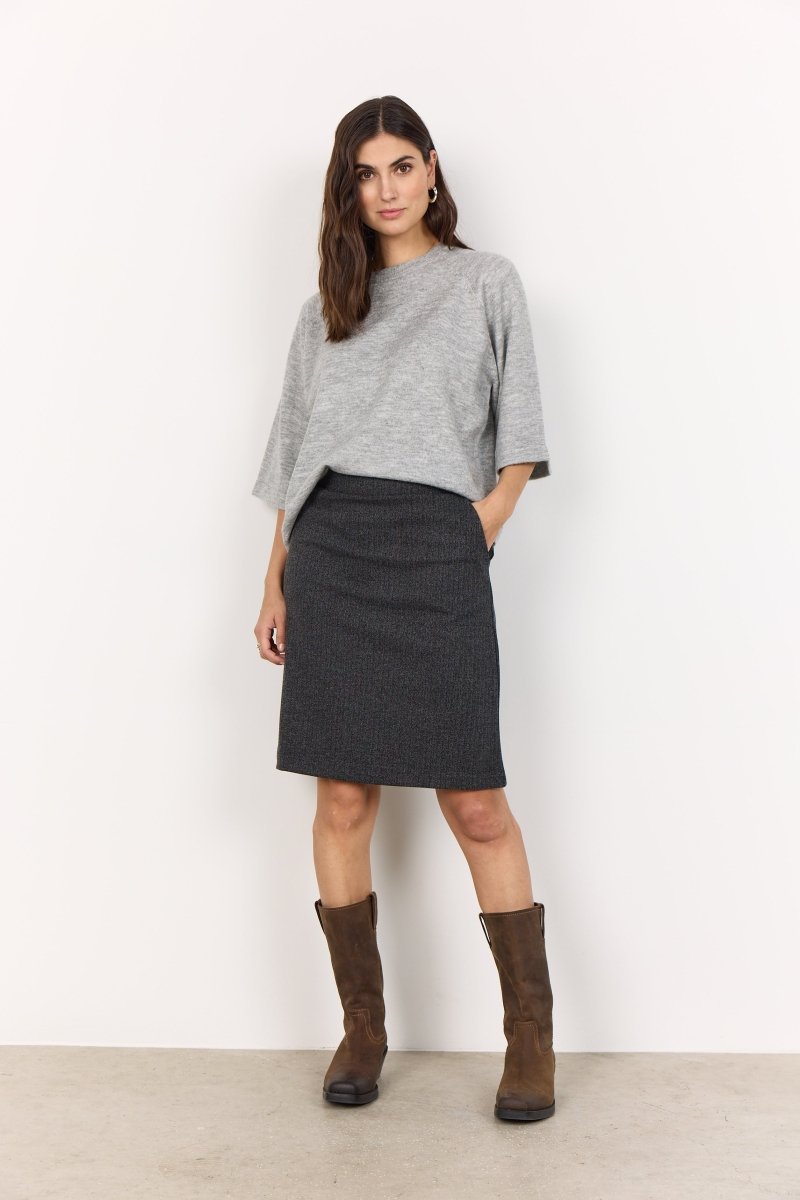 SC - ORLEAN 1 LIGHT GREY PULLOVER - RUTHERFORD & Co