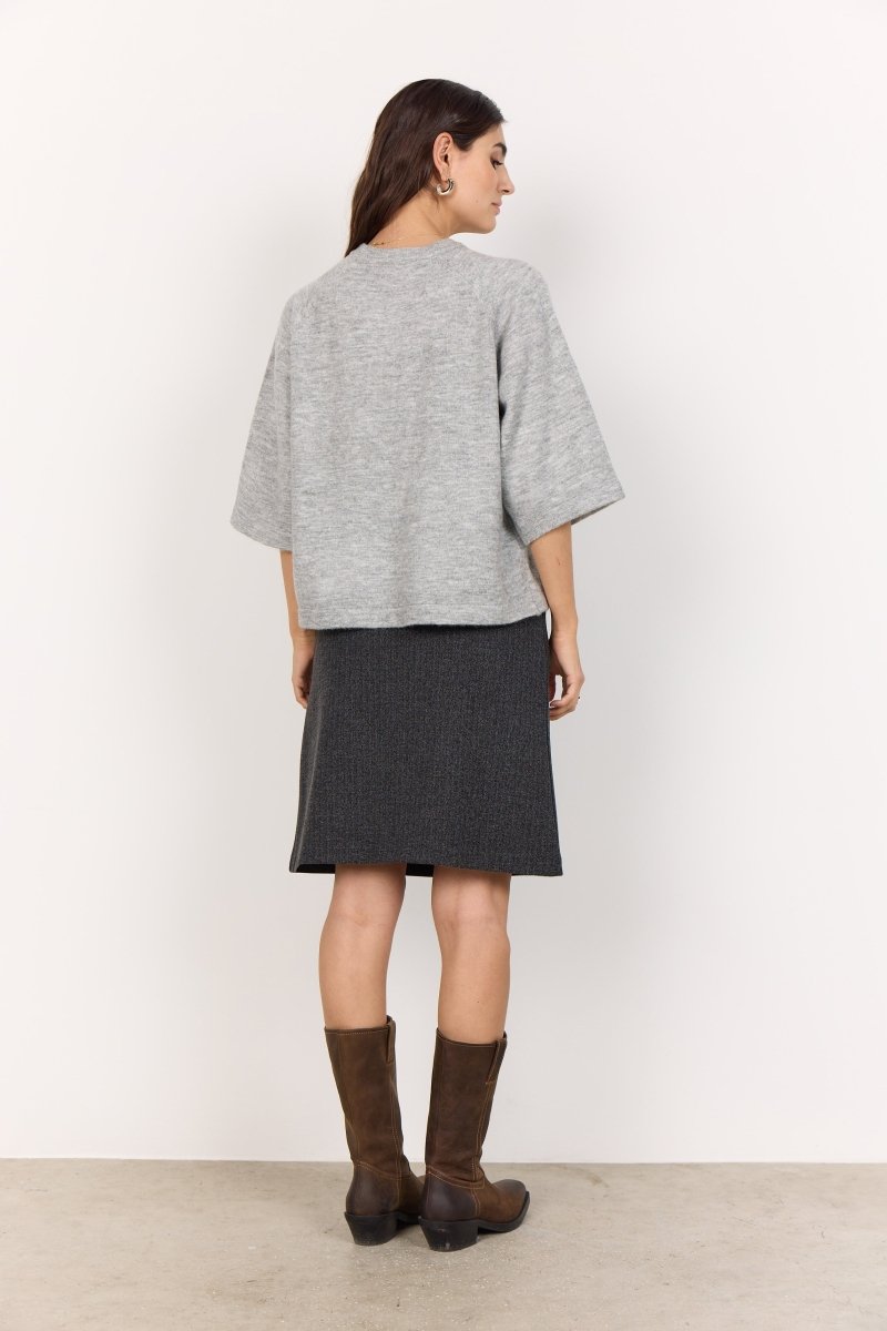SC - ORLEAN 1 LIGHT GREY PULLOVER - RUTHERFORD & Co