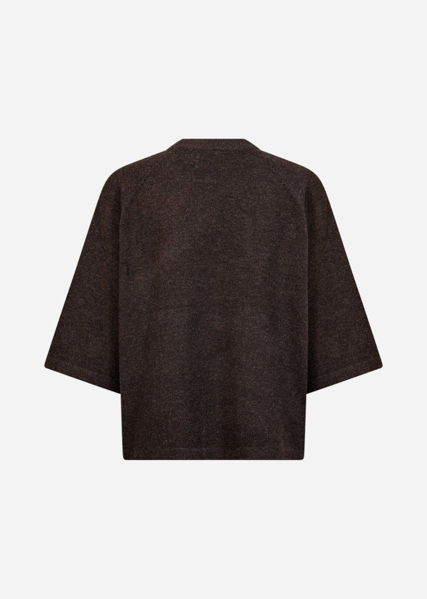 SC-ORLEAN 1 Pullover Dark plum - RUTHERFORD & Co