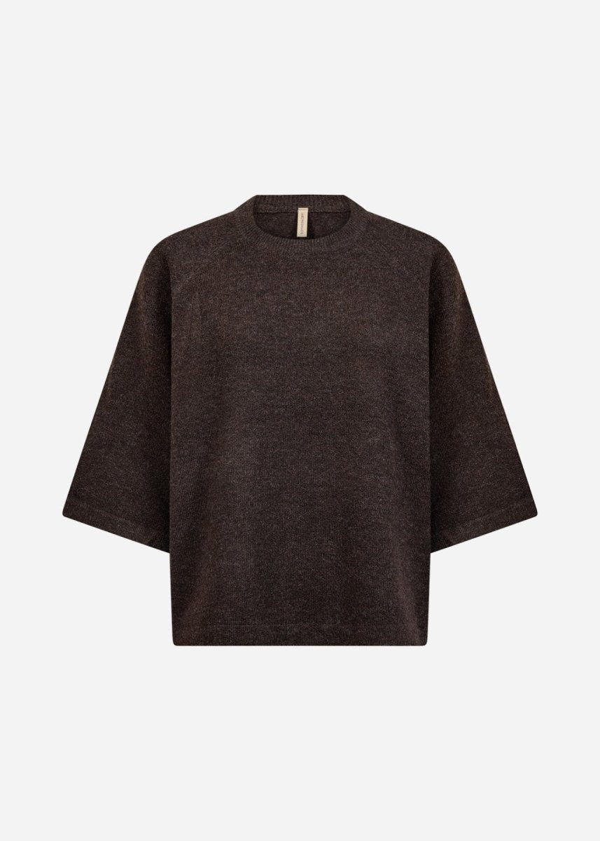 SC-ORLEAN 1 Pullover Dark plum - RUTHERFORD & Co