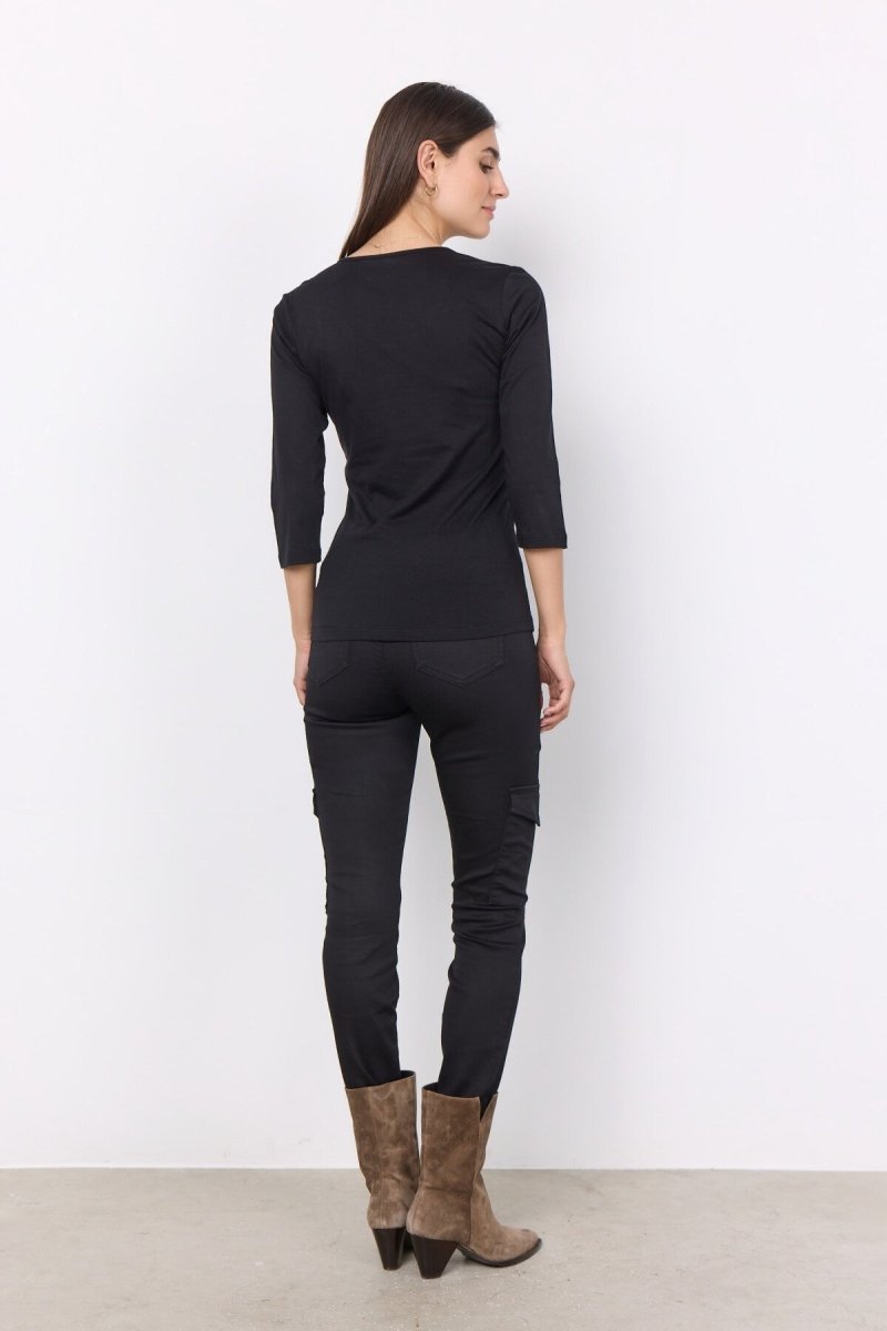 SC - PYLLE 175 T-shirt Black - RUTHERFORD & Co