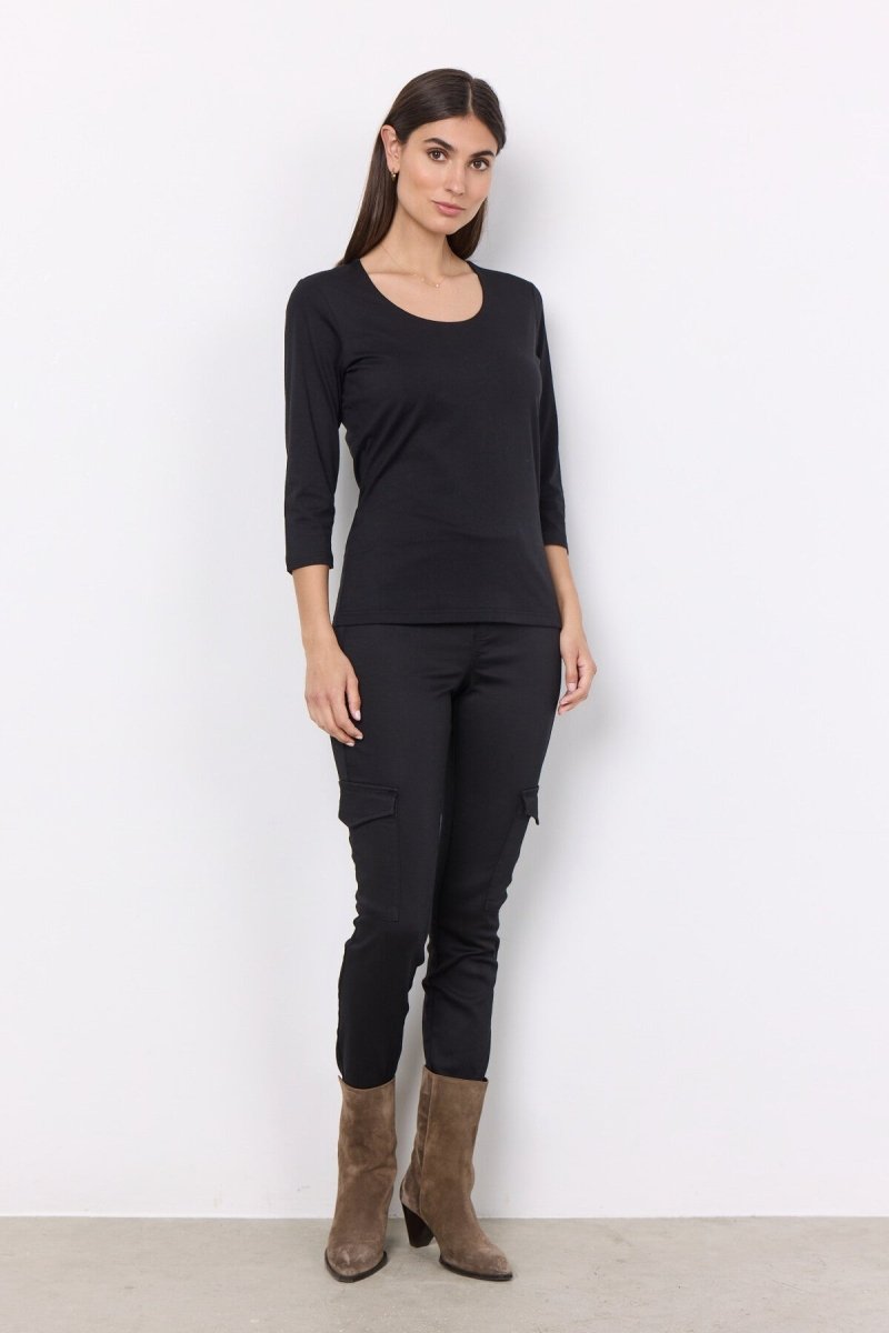 SC - PYLLE 175 T-shirt Black - RUTHERFORD & Co