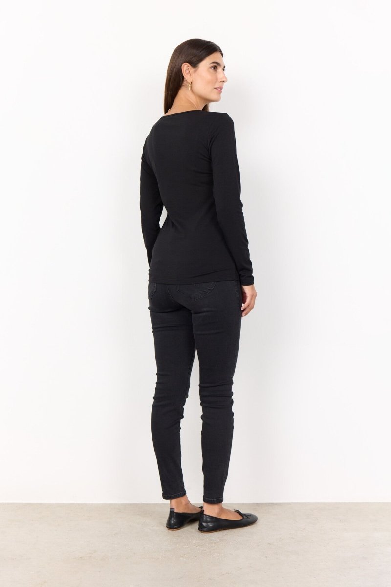SC-PYLLE 2 T-shirt Black - RUTHERFORD & Co