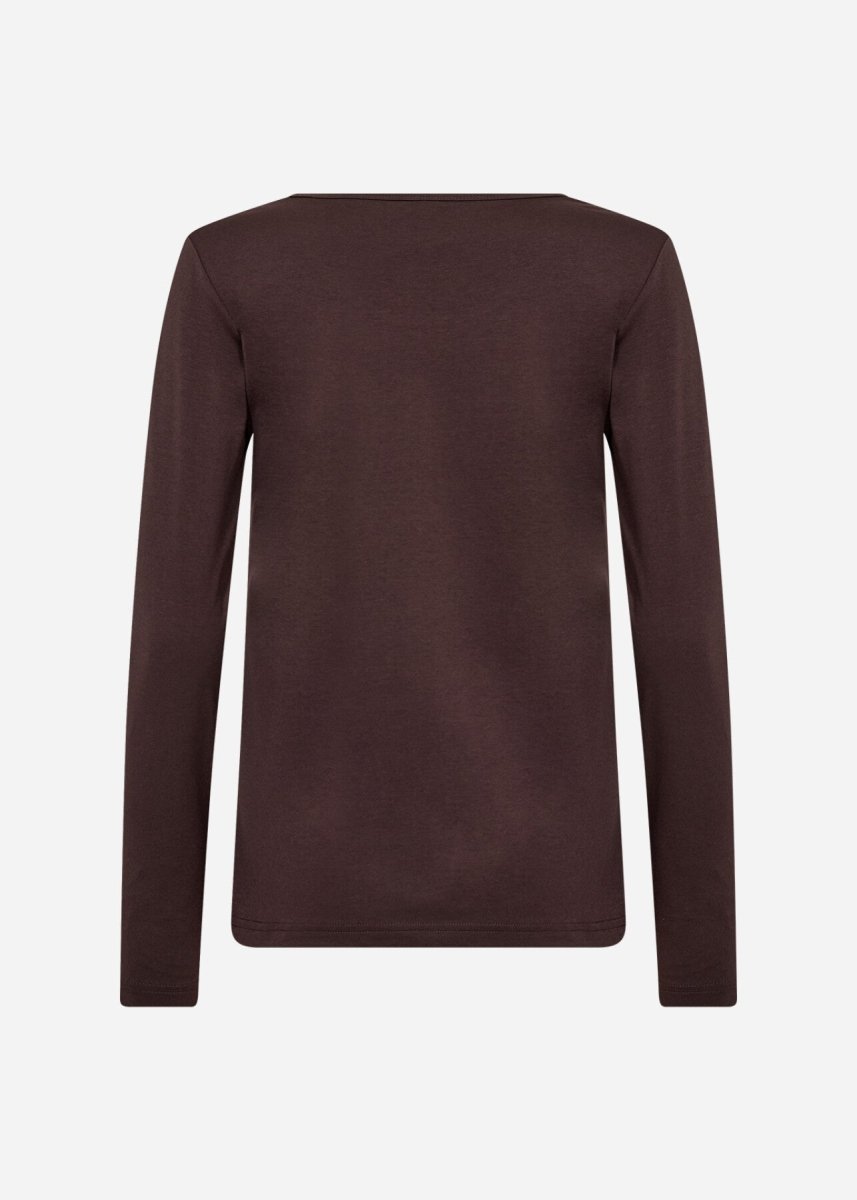 SC-PYLLE 2 T-shirt Dark plum - RUTHERFORD & Co