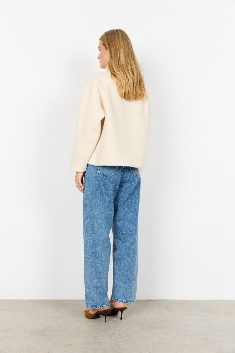 SC - SHAIMA 3 Blouse Cream - RUTHERFORD & Co