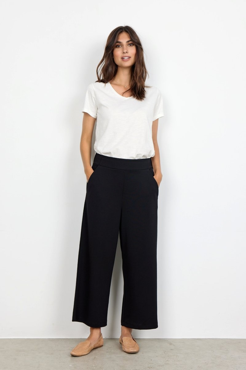 SC - Siham 36 Black Trousers - RUTHERFORD & Co