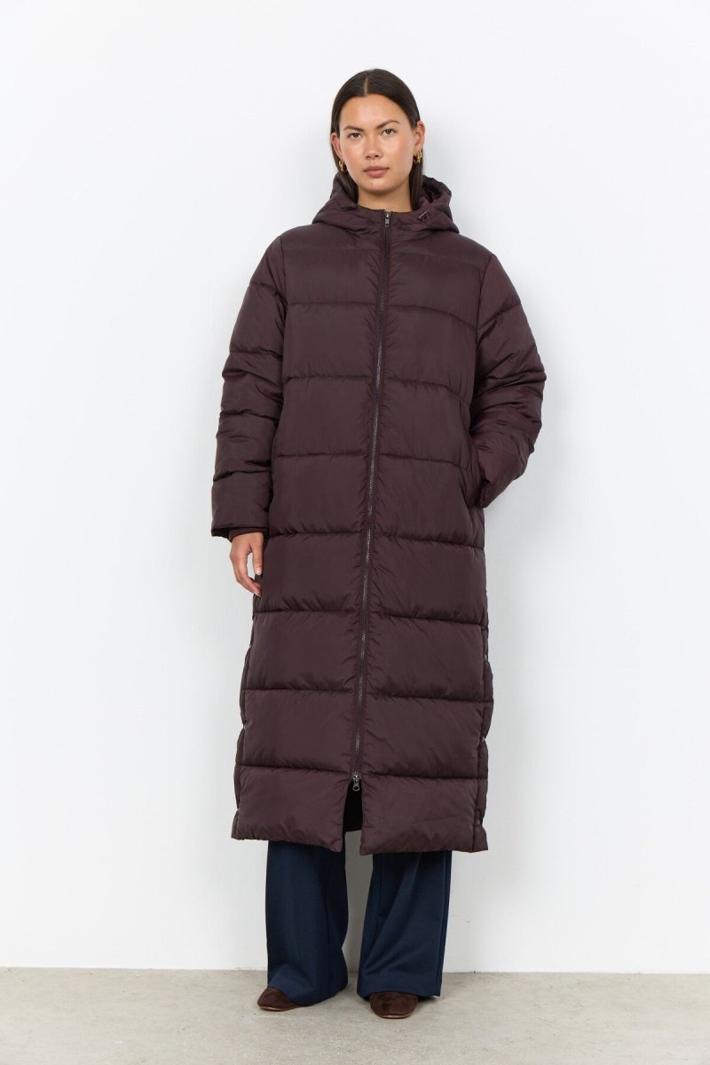 SC-SORINE 1 Jacket Dark plum - RUTHERFORD & Co