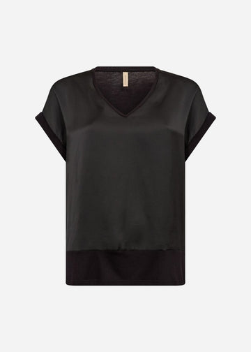SC - THILDE 52 T-shirt Black - RUTHERFORD & Co