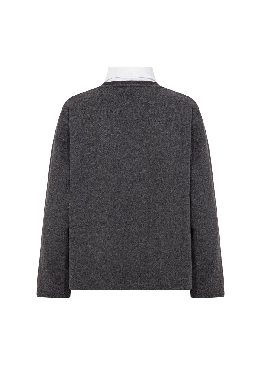 SC - VAGNA 6 DARK EARTH BLOUSE - RUTHERFORD & Co