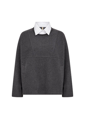 SC - VAGNA 6 DARK EARTH BLOUSE - RUTHERFORD & Co