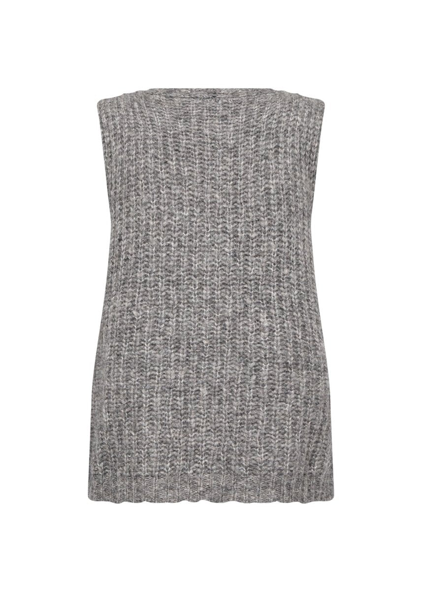 SC - VELA 1 MED GREY WAISTCOAT - RUTHERFORD & Co