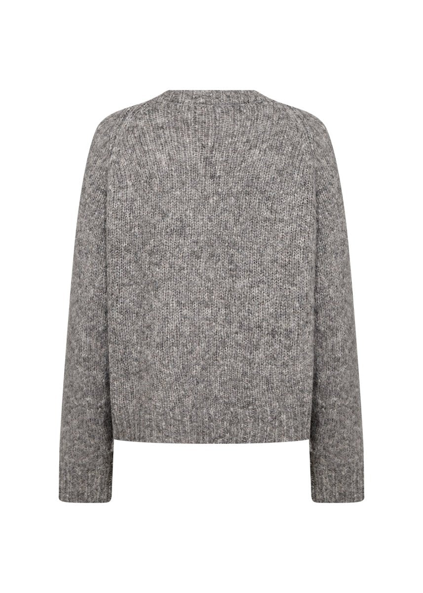 SC - VELA 2 MED GREY PULLOVER - RUTHERFORD & Co