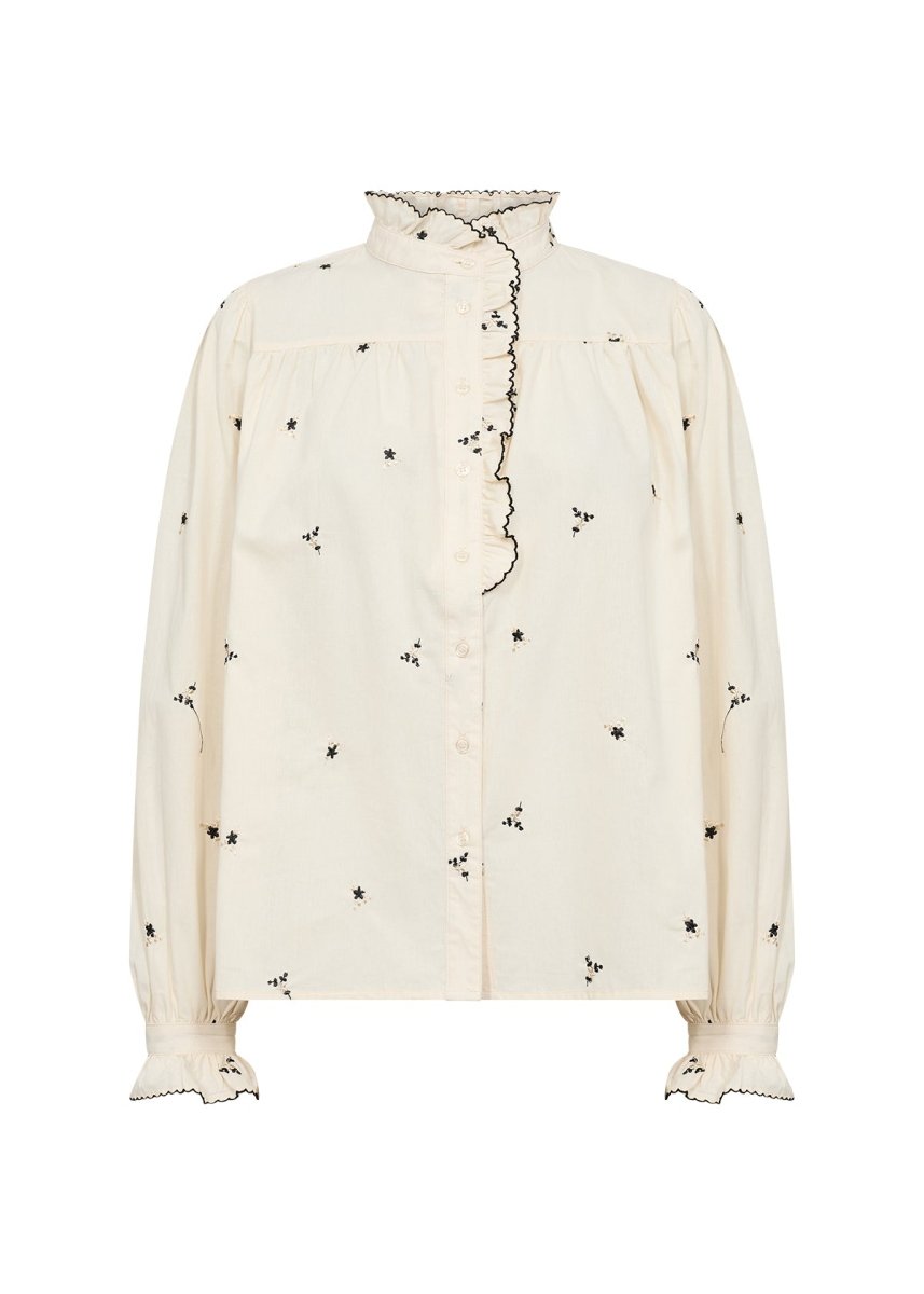 SC - VIBEN 1 CREAM SHIRT - RUTHERFORD & Co