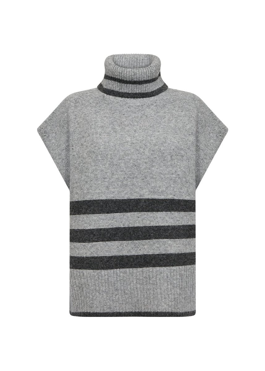 SC - VIF 1 MED GREY WAISTCOAT - RUTHERFORD & Co