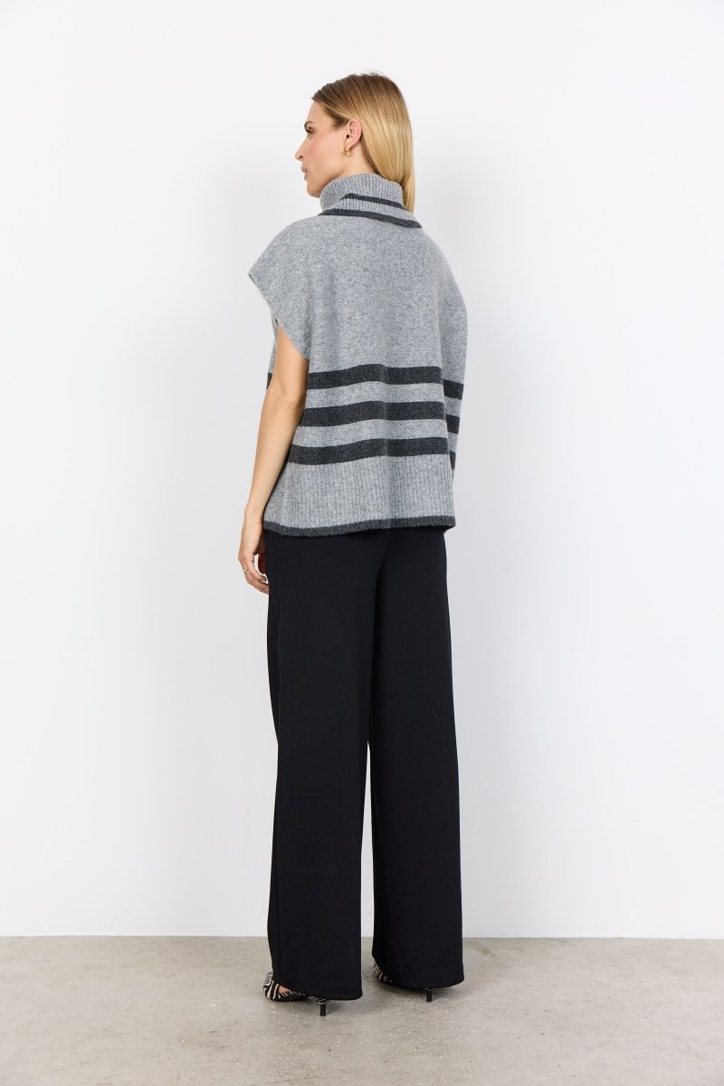 SC - VIF 1 MED GREY WAISTCOAT - RUTHERFORD & Co