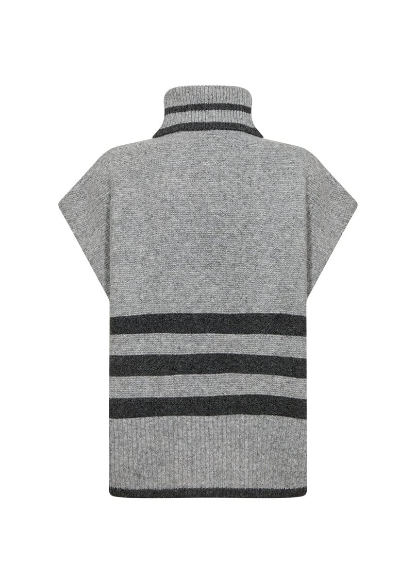 SC - VIF 1 MED GREY WAISTCOAT - RUTHERFORD & Co