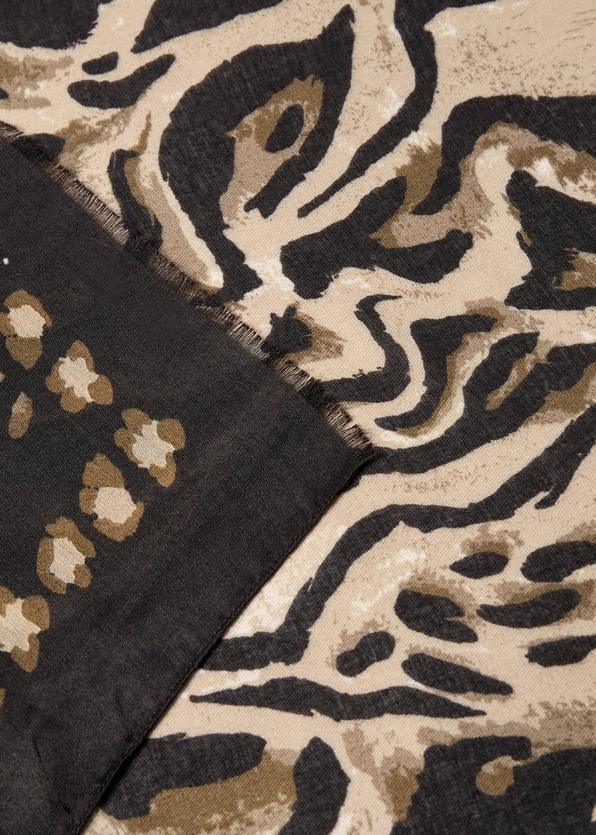 SC - VIRNA 1 OLIVE SCARF - RUTHERFORD & Co
