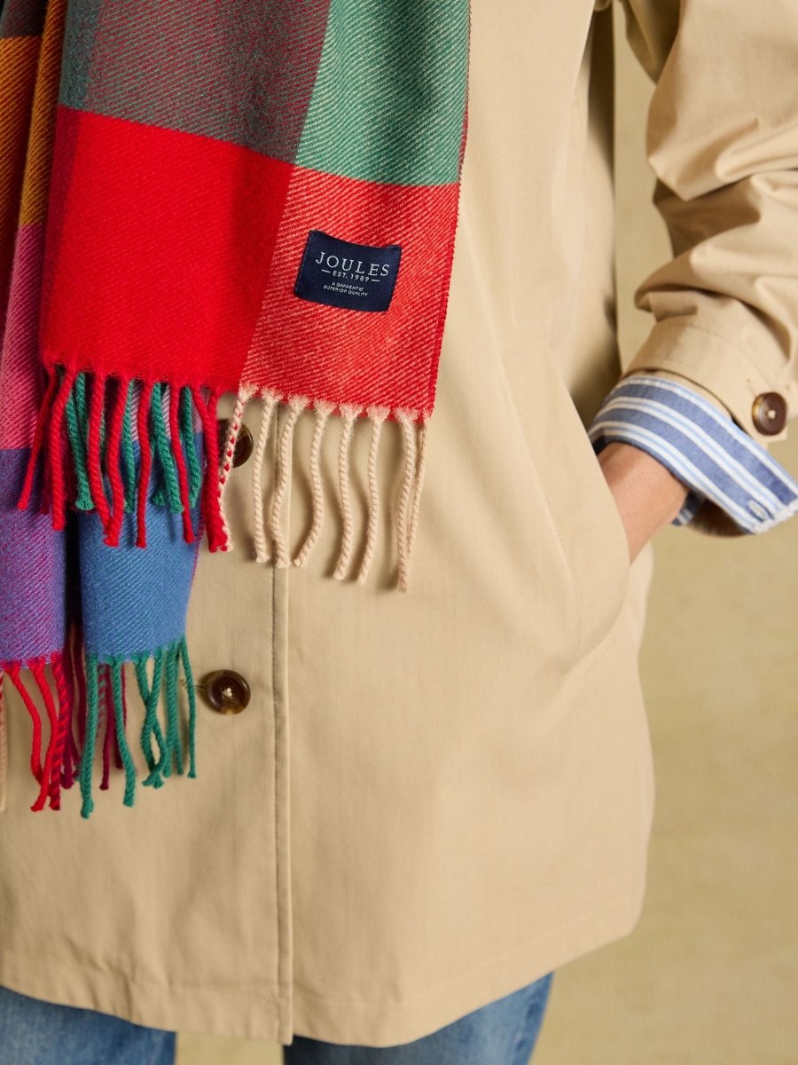 Scarf - Bright Gingham - RUTHERFORD & Co