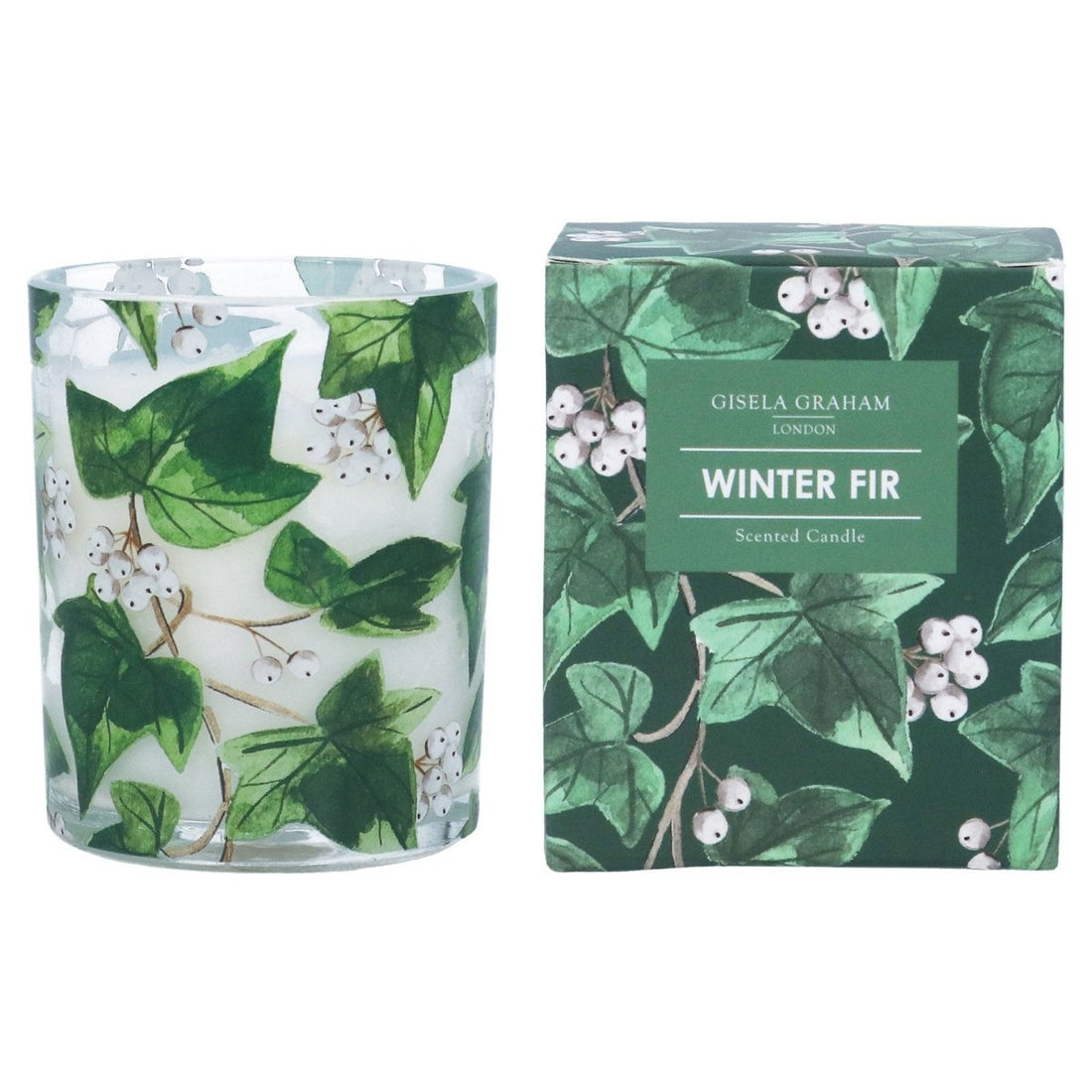 Scented Boxed Candle/Ivy & White Berries/Sml - RUTHERFORD & Co