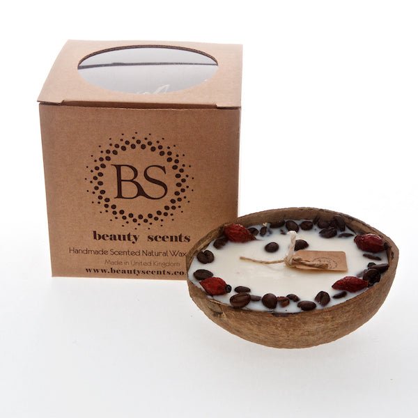 Scented Candle In Coconut Shell - RUTHERFORD & Co