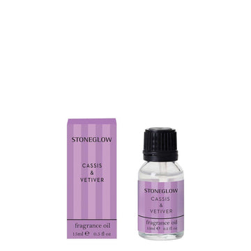 Scented Fragrance Oil Cassis & Vetiver / 15Ml - RUTHERFORD & Co