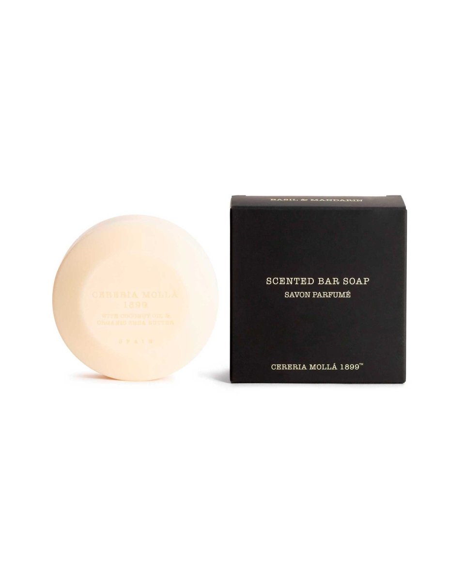 Scented Soap Bar 100g - Basil & Mandarin - RUTHERFORD & Co